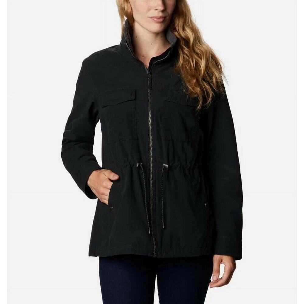 Columbia Women's Tanner Ranch Lined Jacket, Color - Black, Size - Small